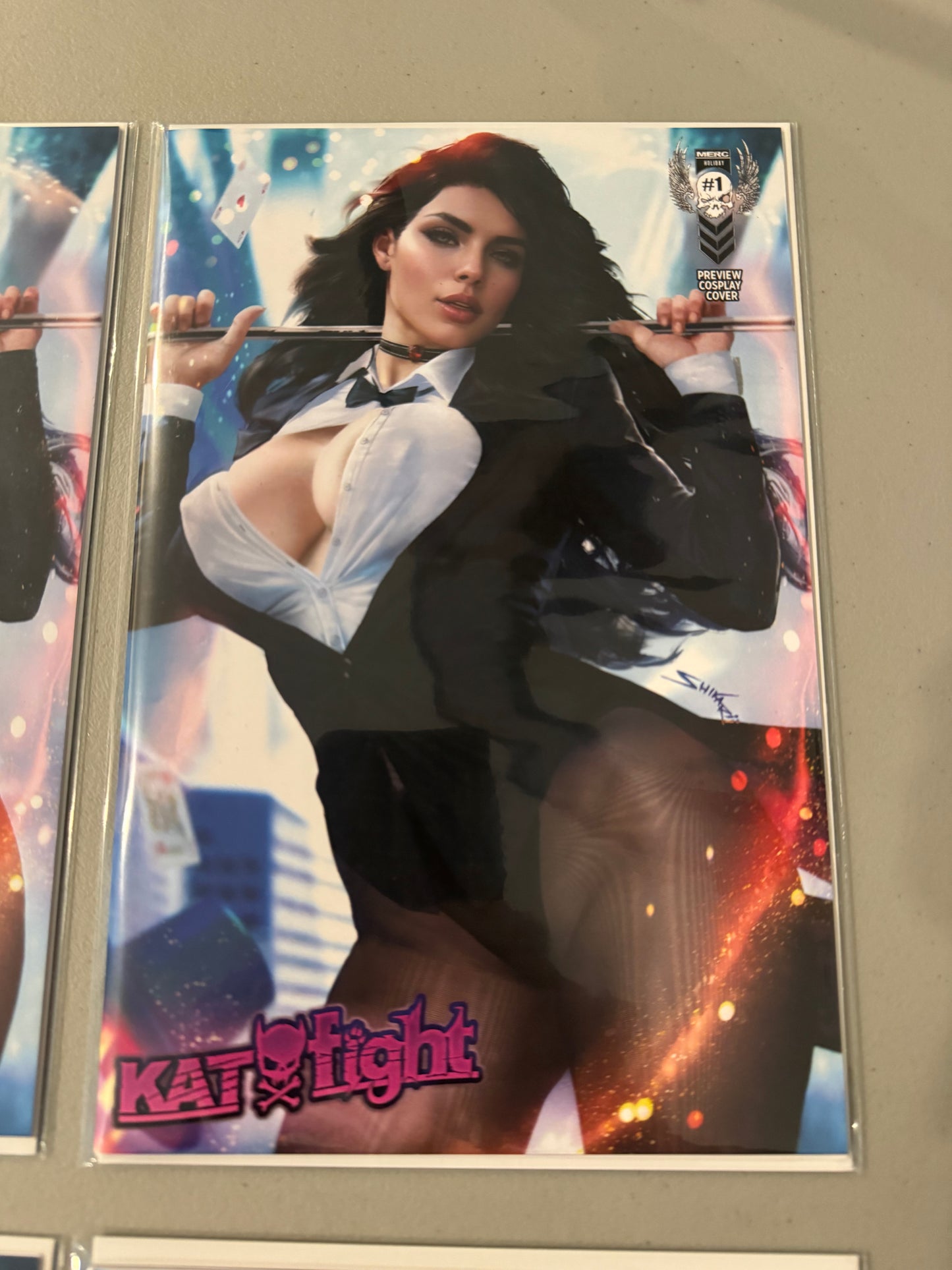 Katfight #1 Zatana - Box Set Limited to 200 Shikarii Patreon includes Sticker