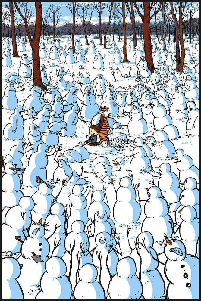 Calvin & Hobbes: Snow Zombie Apocalypse Chris Thornley