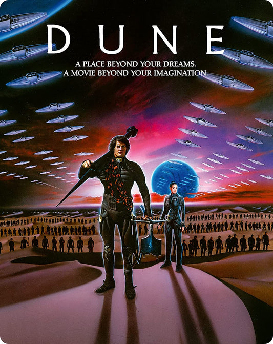 Dune (3-Disc Limited Edition Steelbook) [4K Ultra HD + Blu-ray] NEW